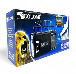 Радіо з ліхтарем Golon RX-166 батарея мережа LED ліхтарик