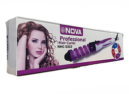 Спіральна плойка Nova NHC-5322 30 Вт фіолетова