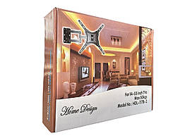 Кронштейн для ТВ OPERA 117B2 14-55 дюймів вага 1240 г мозаїка вгору/вниз вправо/вліво