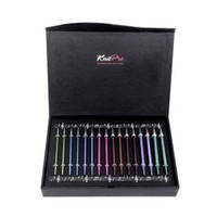 Набір спиць знімних кругових KnitPro Zing MELODIES OF LIFE 12,5 см