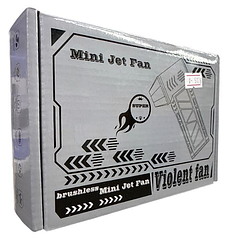 Акумуляторний повітродув Mini Jet Fan 1500мАг потужний потік повітря компактний