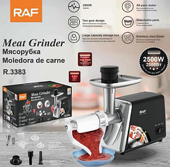 М'ясорубка RAF R.3383 2500Вт чорна