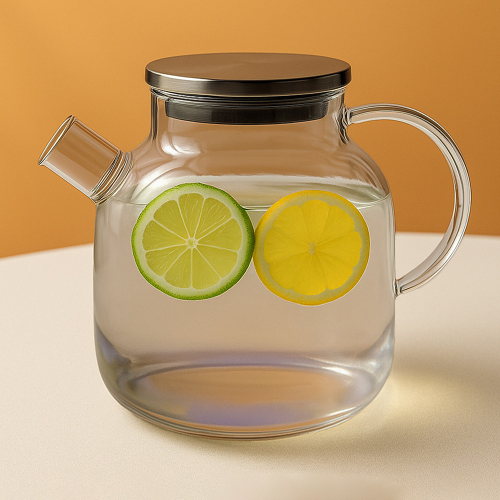 Чайник заварник із пружинним фільтром IrisBrew, жаростійке скло, 1,5 л