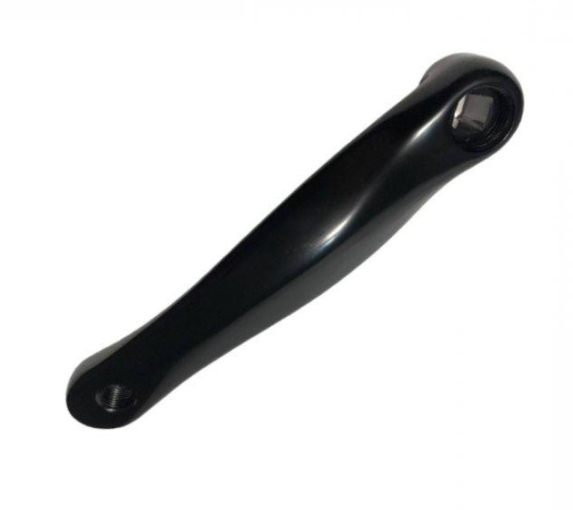 Лівий шатун алюмінієвий Shunfeng під ромб 170 мм, чорний