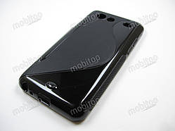 Полімерний TPU чехол Samsung Advance I9070 (чорний)