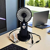 Мінівентилятор акумуляторний на присоску Mini Fan TP-01 Чорний