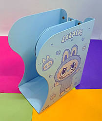 Полиця-тримач для книг настільна Лабубу розсувна