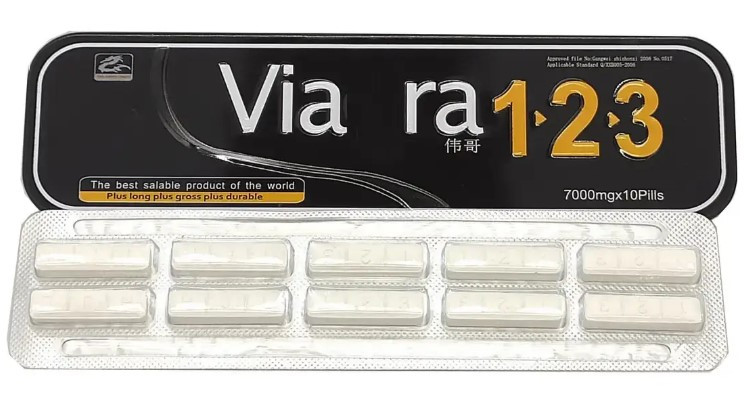 Потужні таблетки для підвищувальні потенцію V 123, фото 1