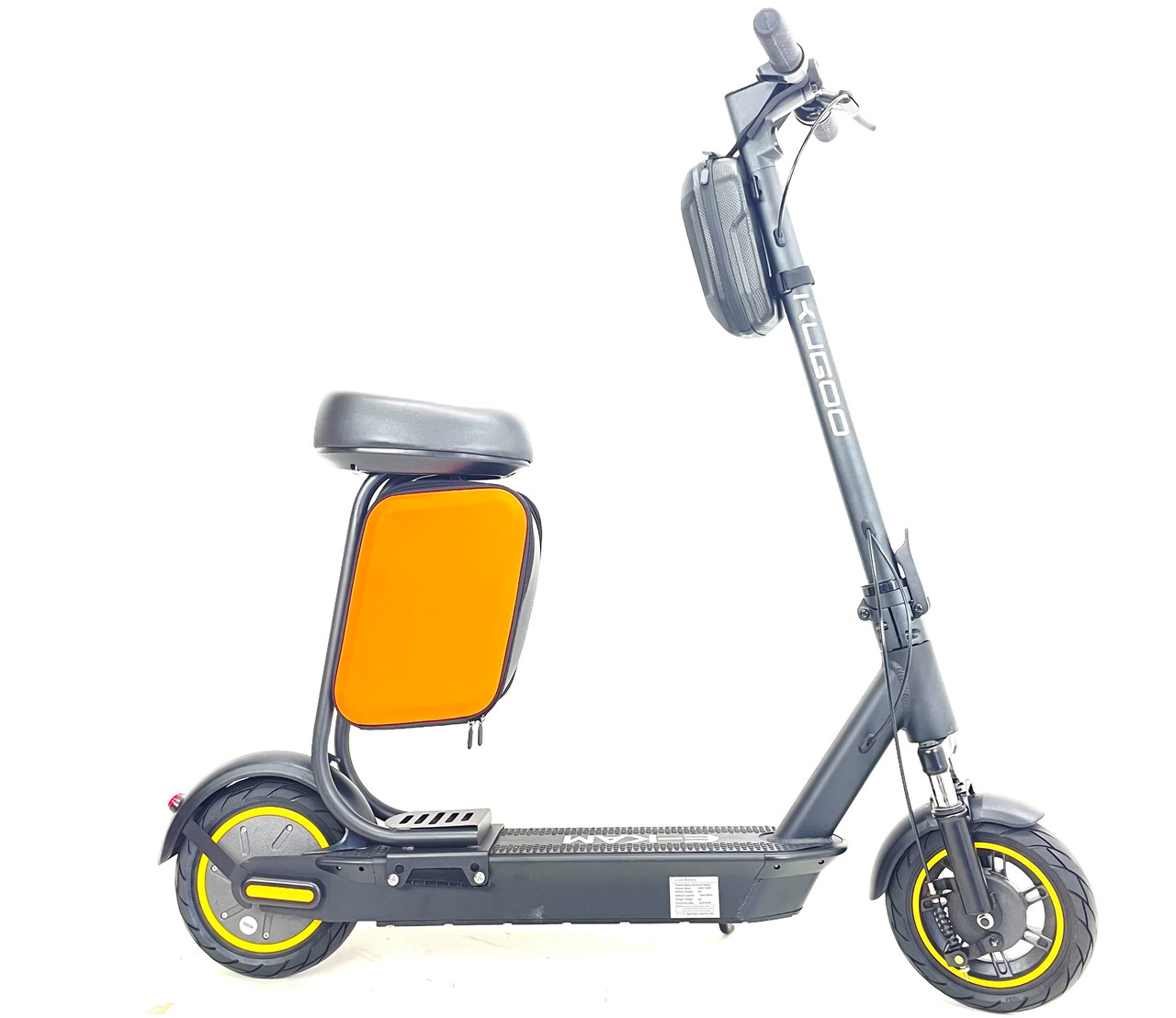 Електросамокат  Kugoo G30 Ekam (600W  36V 18Ah) з переднім амортизатором та посиленим акумулятором NEW