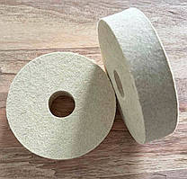 Фетровий 125х32х32 диск полірувальний жорсткої структури.