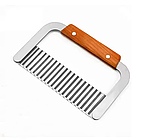 Ніж, різак для нарізки мила з хвилястим лезом