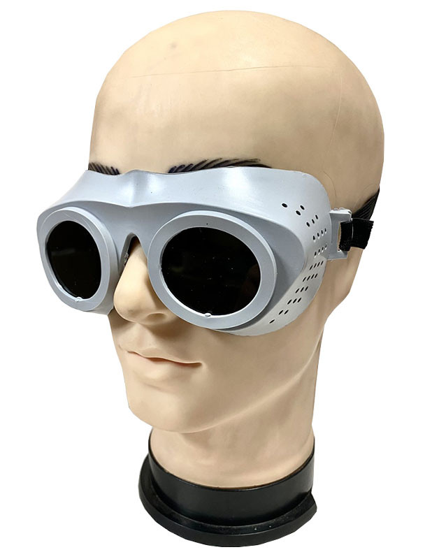 Окуляри зварювальні СІТКА Г-2 (6 DIN) Ø48 мм, загартоване скло, вентиляція, еластичний ПВХ, фото 1