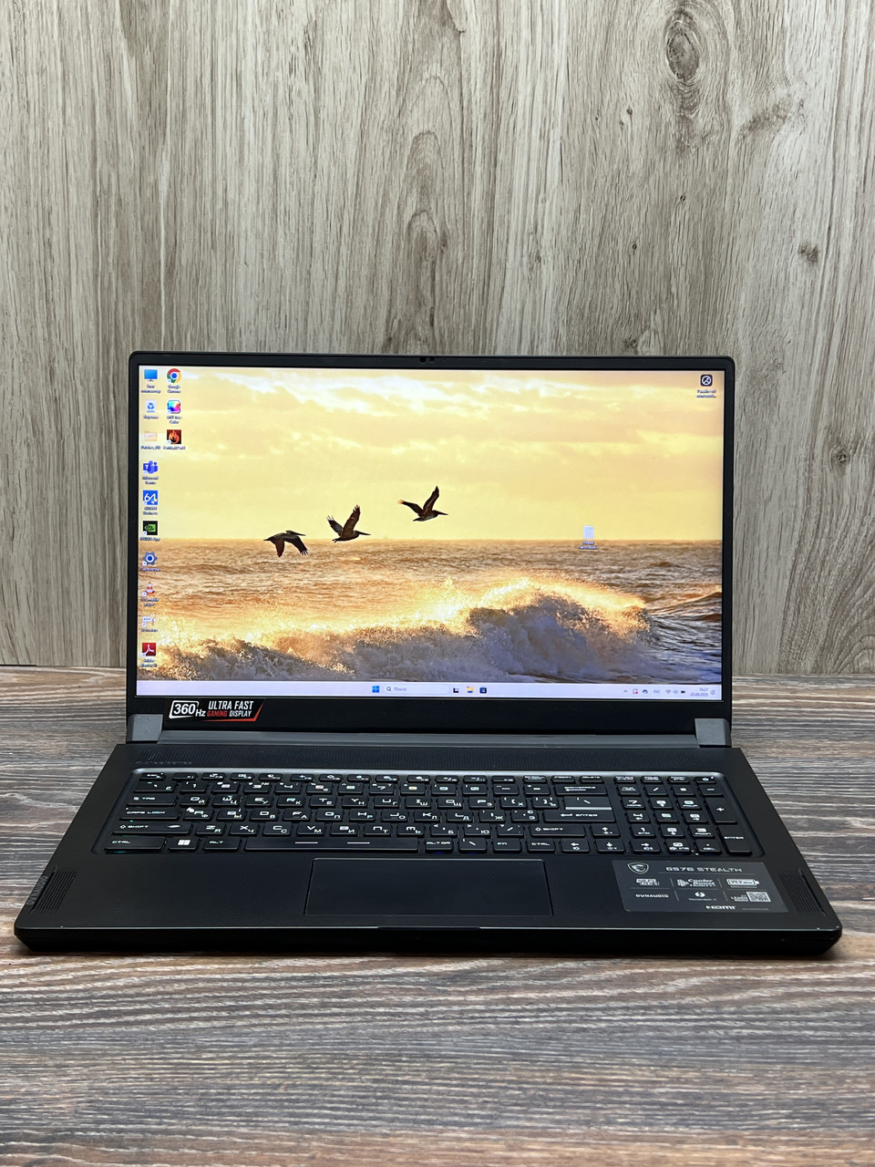 MSI GS76 Stealth 11UG  - 17.3` 360hz| intel core  i9-11900h| RAM 32GB| SSD 1.5TB| RTX 3070 8GB