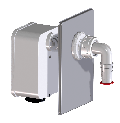 Касета до сифона HL установки для 1 пральної/сушильної/посудомийної машини Hutterer&Lechner HL4000.1