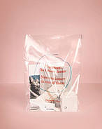 Пакет прозорий 30х40 см фасувальний з логотипом оптом Упаковка для магазинів і корпоративних подарунків 100 шт, фото 2