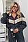 Костюм жіночий Мікровельвет 42-46,48-52,54-58 (вф 680), фото 5
