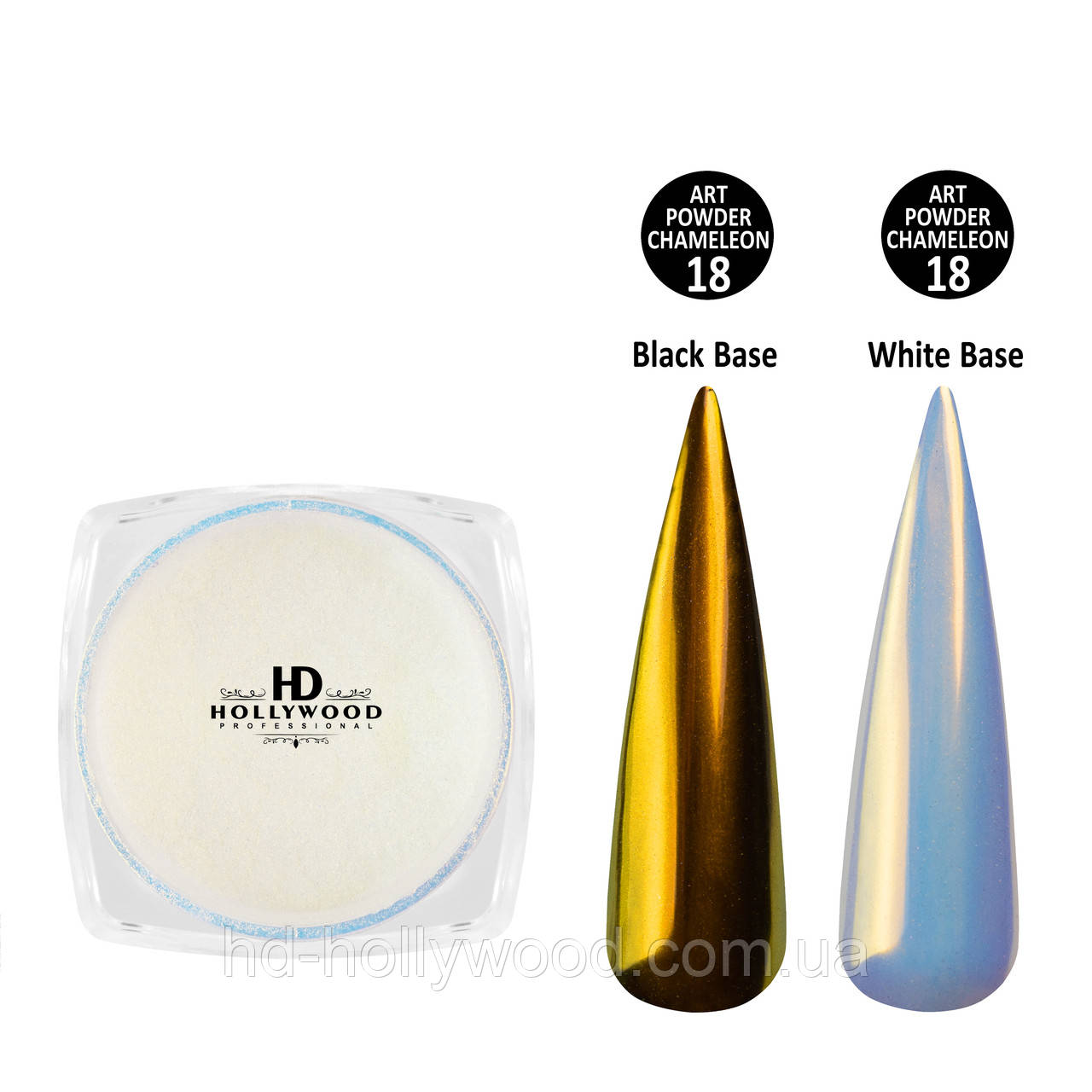 Втирка для нігтів Pearl 18 HD Hollywood, фото 1