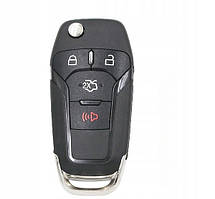 Корпус ключа Ford на 3+1 кнопки (під логотип) пластик