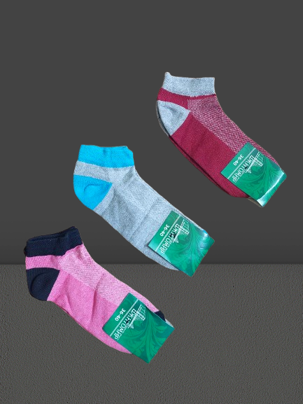 Шкарпетки жіночі бавовна стрейч вставка сіточка р.23-25. Від 12 пар по 10грн, фото 1