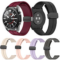 Ремешок для часов 22 мм cиликон магнитный