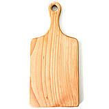 Дошка обробна Петриківський розпис ручної роботи з дерева 16х33 ПТАХ і ЗЕЛЕНІ КВІТИ Український сувенір, фото 5