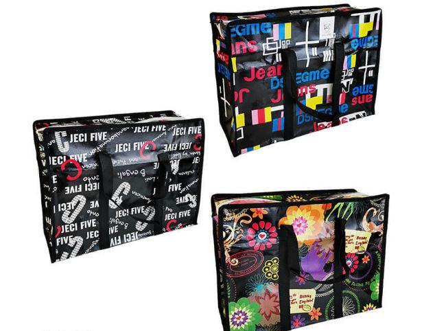 Сумка господарська кольорова асорті №1 40*35см