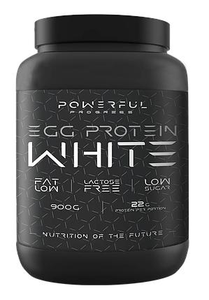100% Egg Protein Powerful Progress 900 g Ваніль, фото 1