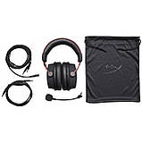 Навушники геймерські — ігрова гарнітура HyperX Cloud Alpha (HX-HSCA-RD) чорна з червоним, фото 6