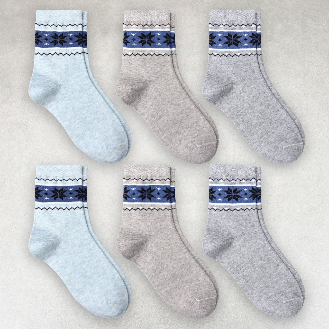 Шкарпетки жіночі 6 пар «Орнамент» розмір 36-41 арт. 300.6, фото 1