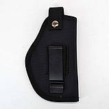 Кобура поясна універсальна чорна, фото 3