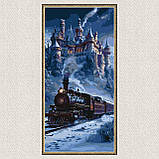 Картина за номерами Зимова подорож до мрії 40*80 см Орігамі LW 5173, фото 7