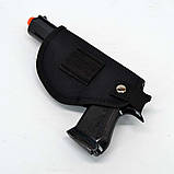 Кобура поясна універсальна чорна, фото 8