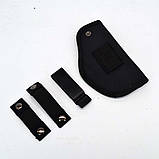 Кобура поясна універсальна чорна, фото 2