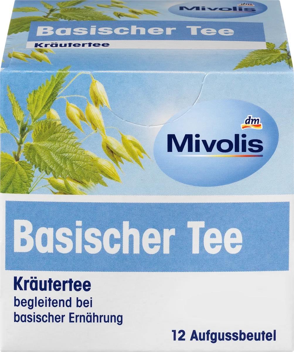 Лужний трав’яний чай Mivolis (12 пакетиків) – для детоксу, очищення організму та підтримки кислотно-лужного балансу, фото 1