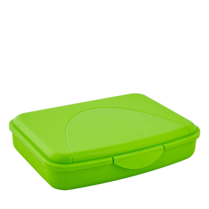 Контейнер для зберігання пластиковий універсальний М 19*14.5*4.5см (оливковий) А168017-19 Алеана, фото 1