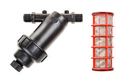 Фільтр 3/4", сітчастий Y, (120 мкм, до 5 м.куб/год, до 7 bar) - Irtech (Україна)