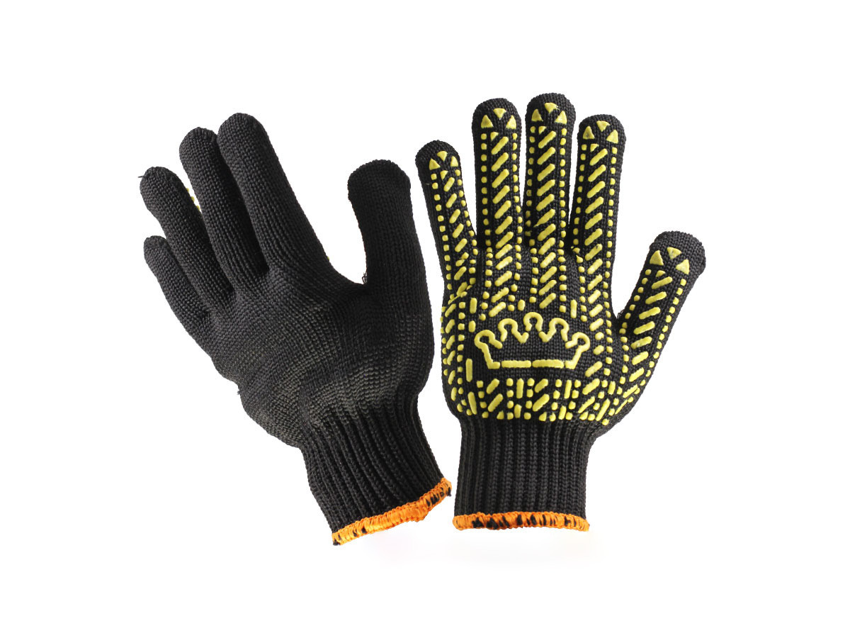 Рукавички універсальні чорні "Корона" - VIVA, фото 1
