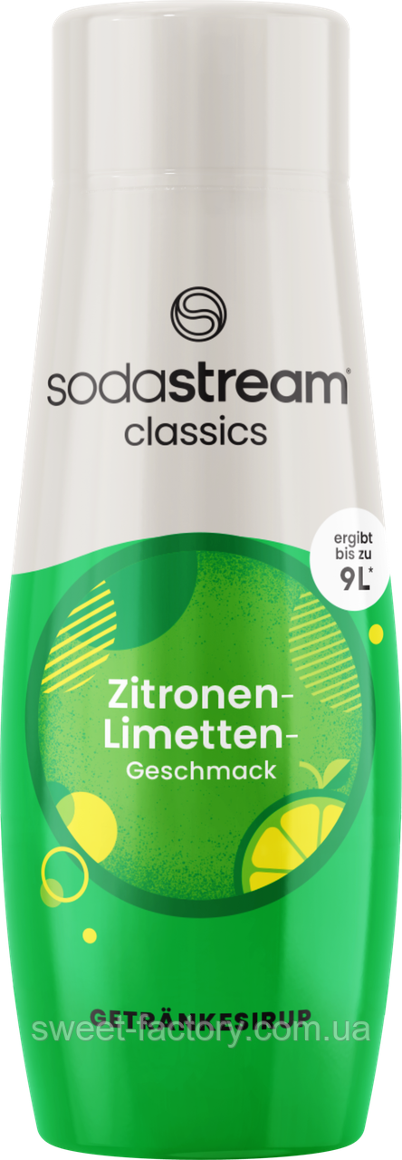 Концентрат Sodastream Classics Zitronen Limetten 440ml, фото 1