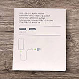 Мережевий зарядний пристрій Apple Dual 2xUSB-C 35 W (A2347, MHJE3ZM/A), фото 2