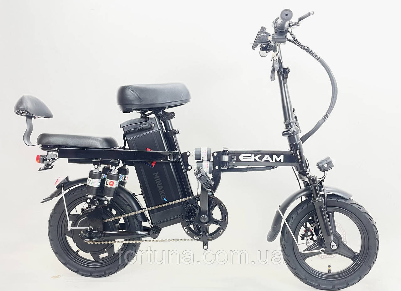 Електровелосипед СКЛАДНИЙ Minako mini Ekam 1000W 48V 21Ah 2025 NEW, фото 1