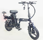 Електровелосипед СКЛАДНИЙ Minako mini Ekam 1000W 48V 21Ah 2025 NEW, фото 5