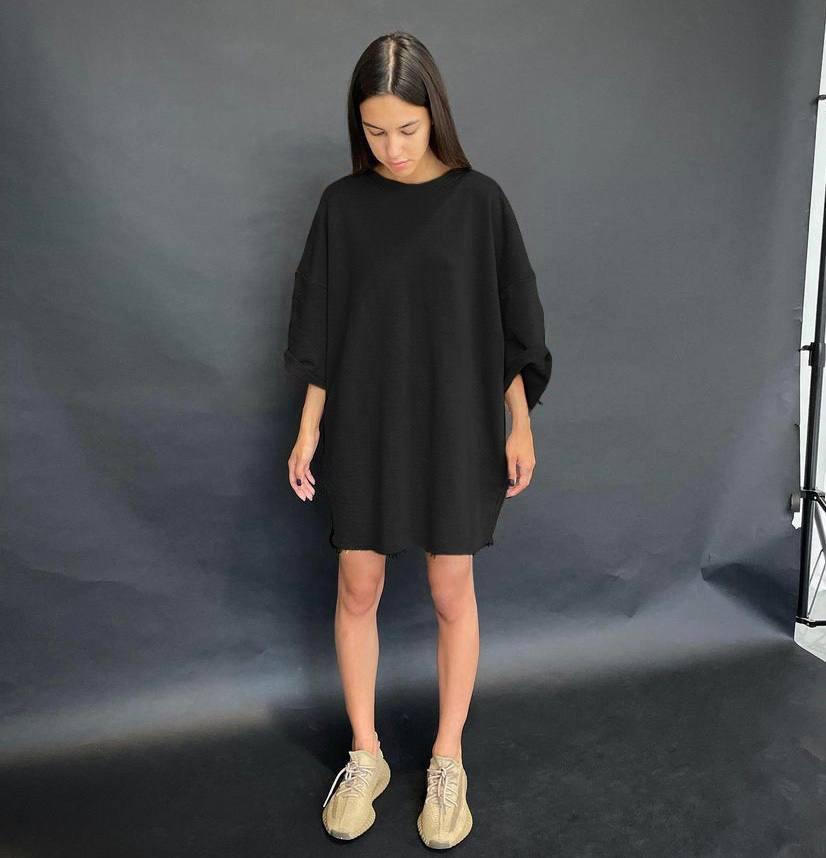 Жіноча спортивна сукня; Колір: чорний; Розмір: 42-46 (one size) ;, фото 1