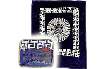 Ковдра покривало Super Soft Cloud Blanket 100% поліестер 4.5 кг 200х240 см двоспальне тепле