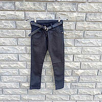 Штани для дівчинки, чорні