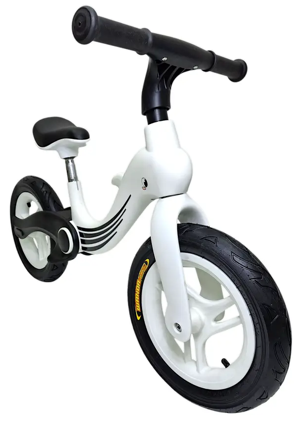 Дитячий складаний біговел Dolphin для дітей віком від 2 до 5 років. Білий колір