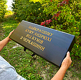 Набір для пікніка з шампурами з ручкою, Набір шампурів для кума, брата, друга, фото 9