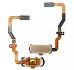 Шлейф для кнопки Home Samsung G930/S7, чорний