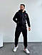 Чоловічий спортивний костюм; Колір: чорний, графіт; Розмір: М, Л, ХЛ, XXЛ;, фото 4