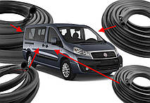Комплект ущільнювачів на Fiat Scudo II 2007-2016