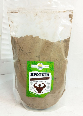 Протеїн конопляний 1 кг Шоколад Десналенд, фото 1